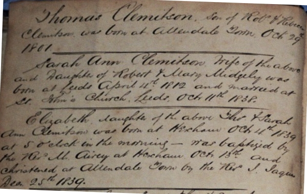 click for full size image family bible